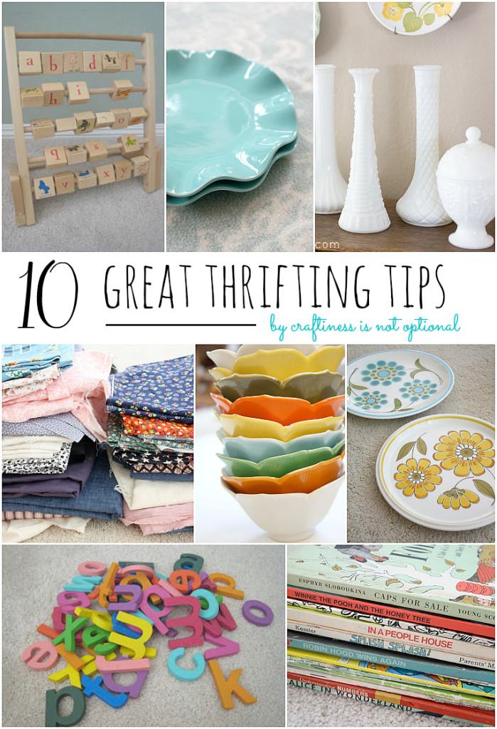 10 great thrifting tips!