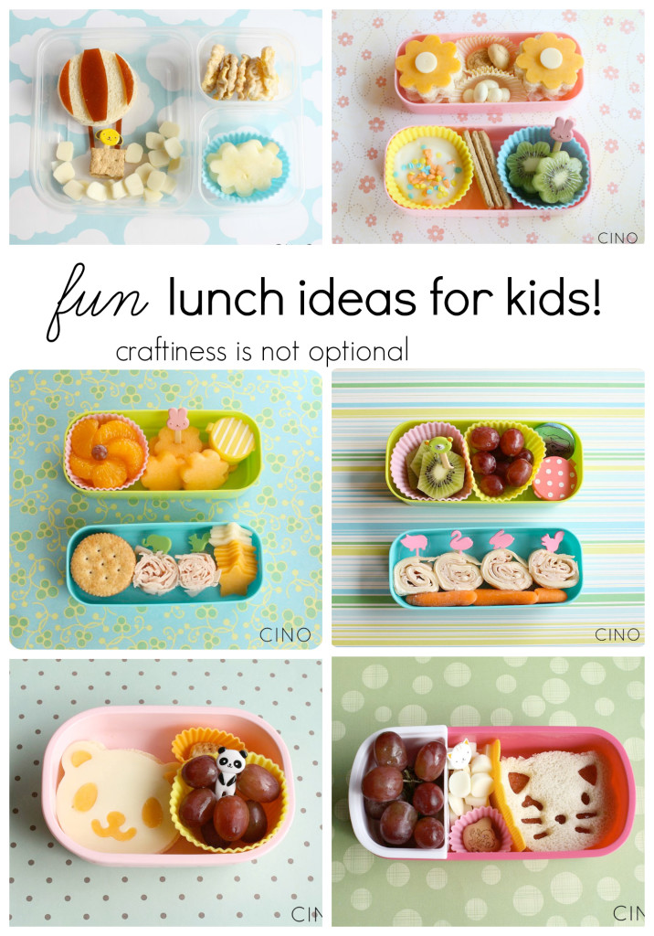 fun lunch ideas for kids!