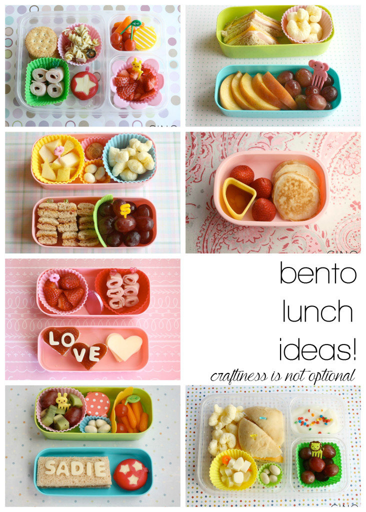 more bento lunch ideas!