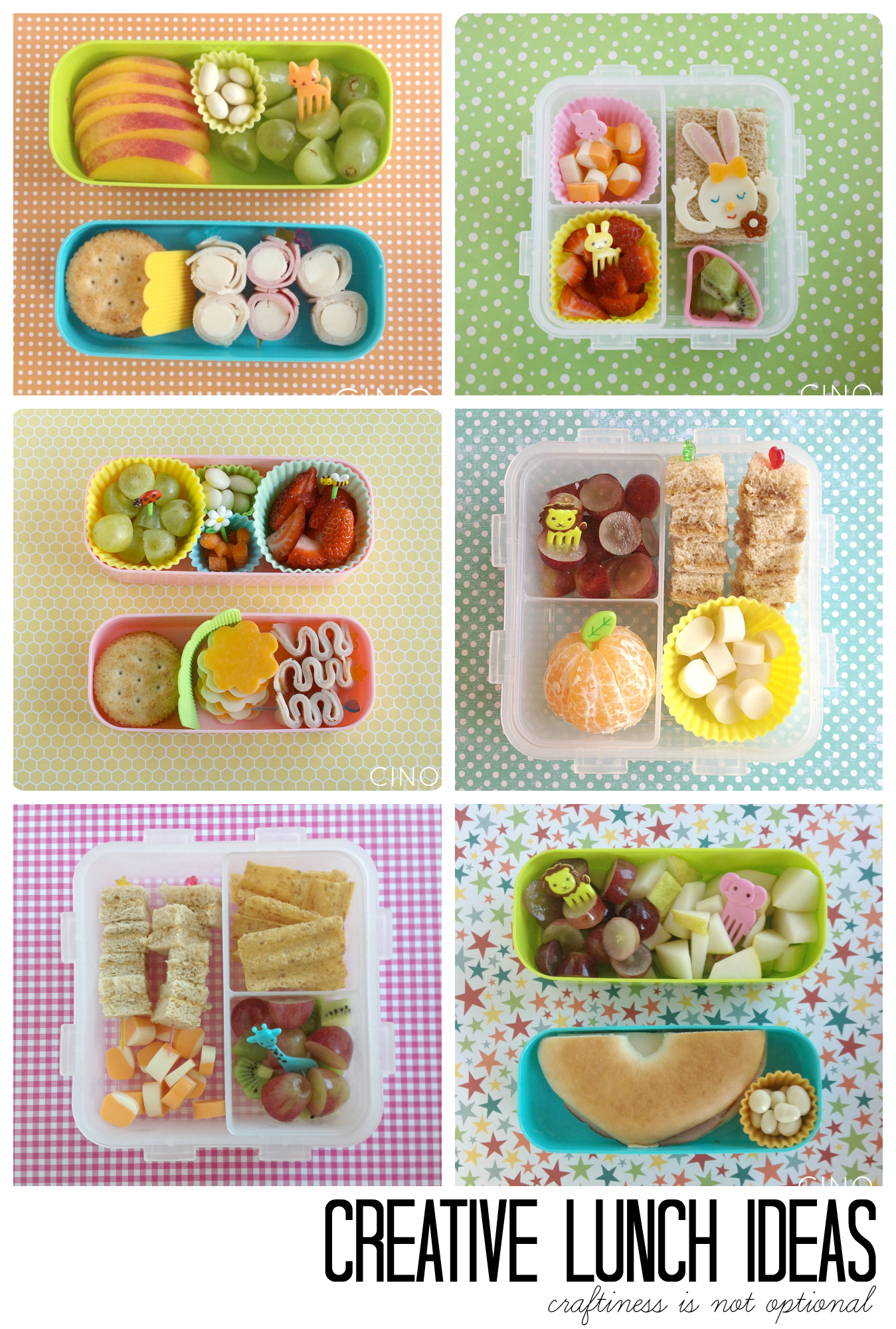 fun lunch ideas at craftiness is not optional