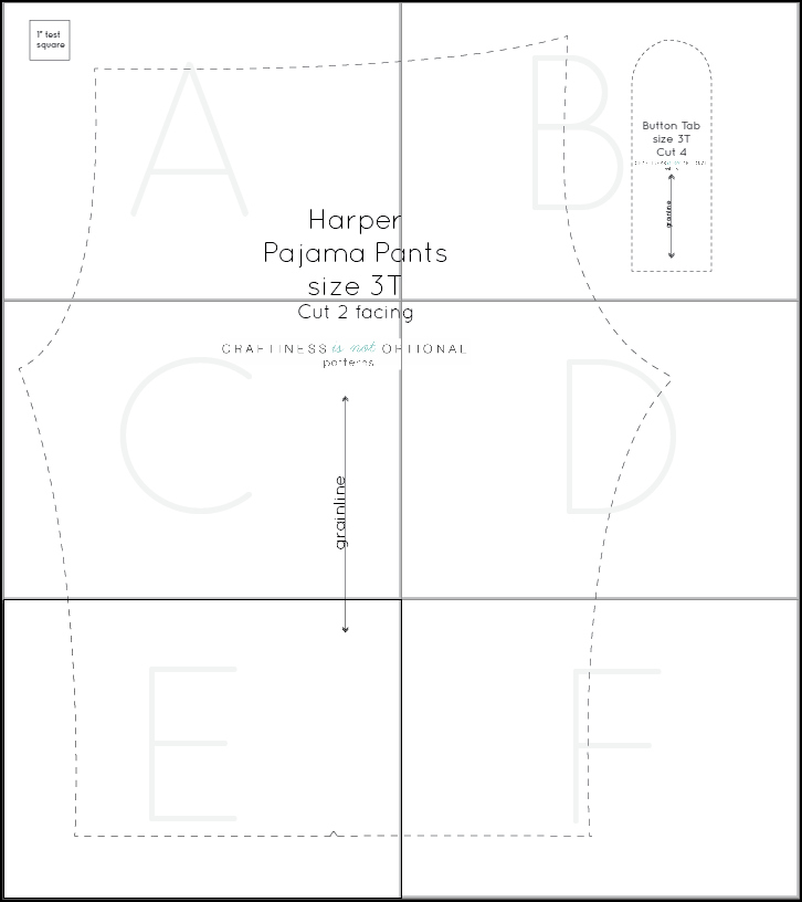 PJ pant tutorial for birch fabrics-with free one size pattern! – Craftiness Is Not Optional