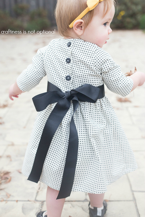 5 and 10 designs polka dot dress with sleeves  craftiness is not optional