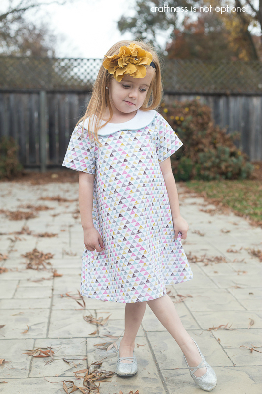 norah dress sewn by craftiness is not optional