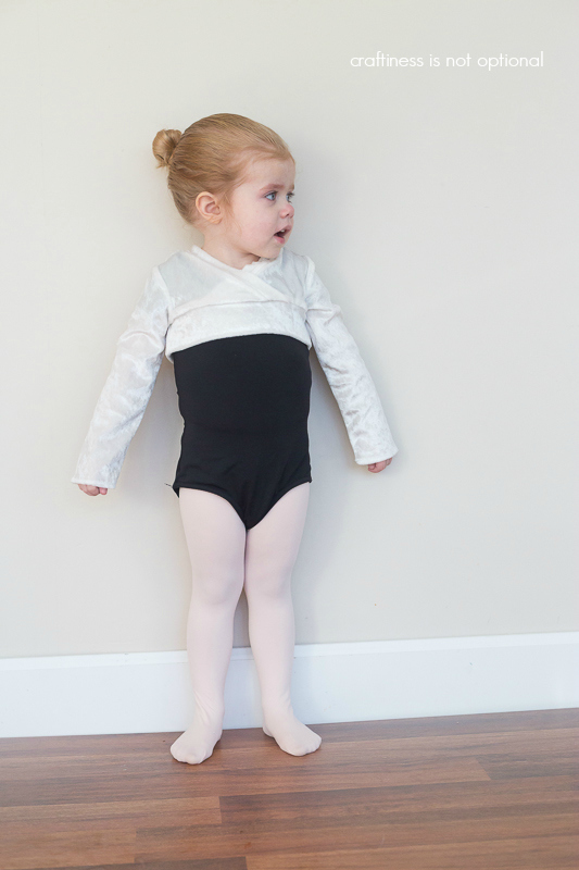 c's ballet sweater sewn by craftiness is not optional