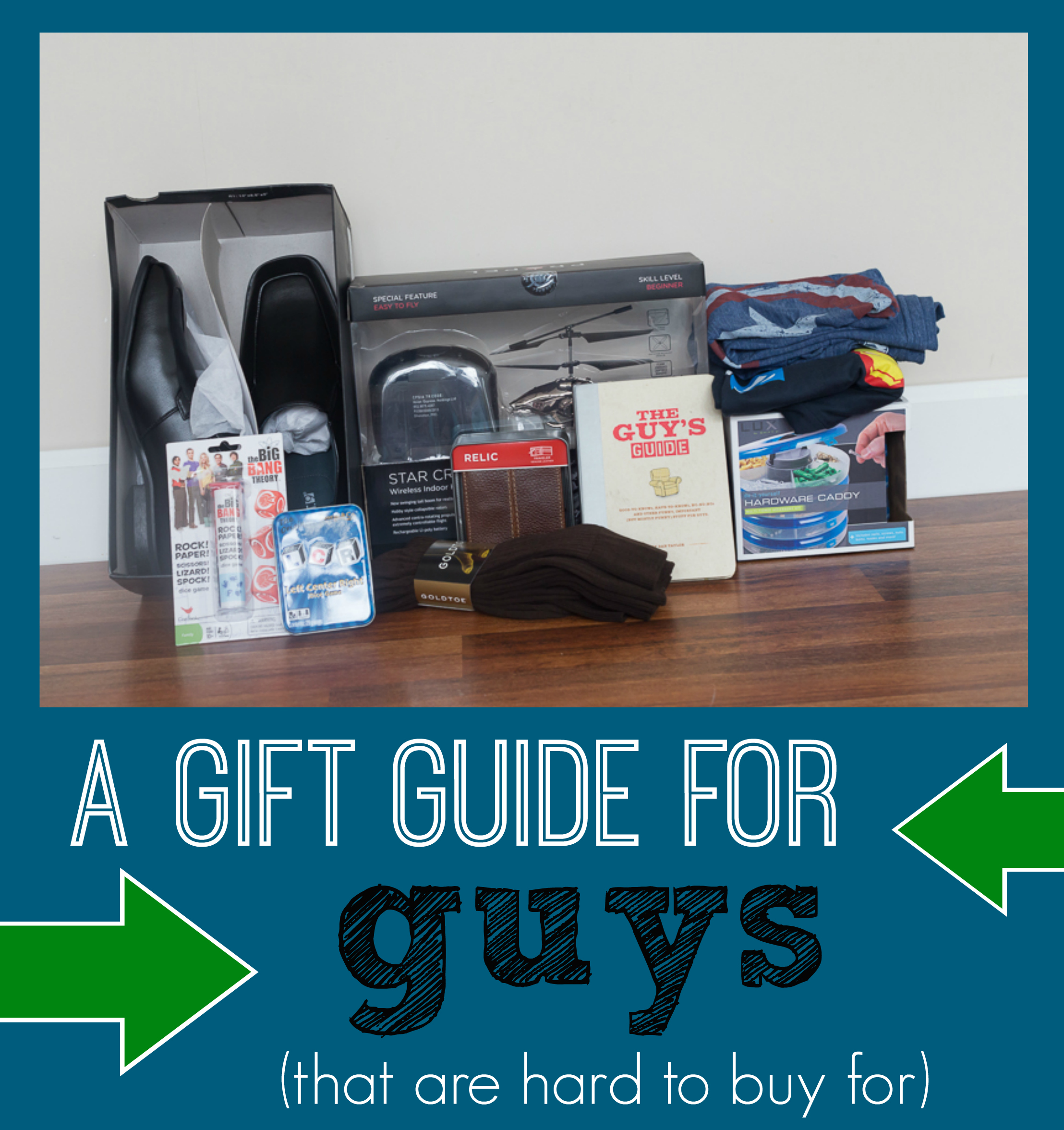 gifts for hard to buy for guys