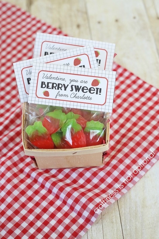 berry Sweet Valentine FREE Printable berry Sweet Valentine FREE Printable