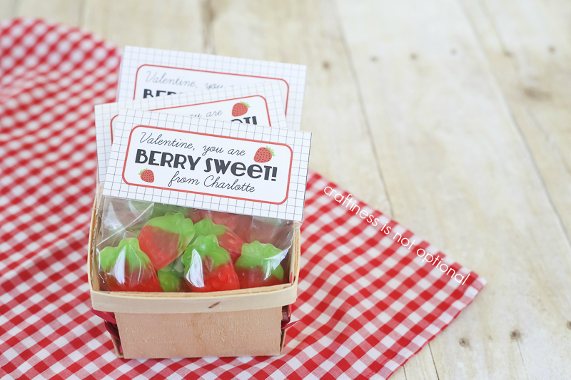 "berry sweet" Valentine FREE printable!