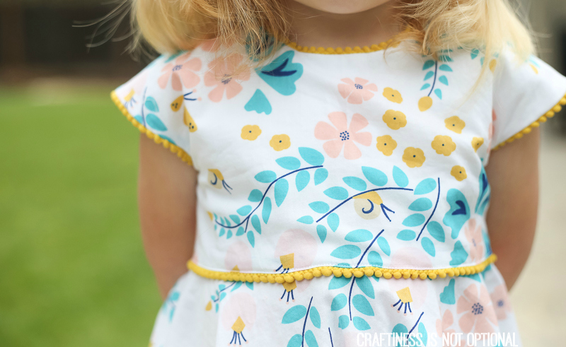 lotus pond geranium twirl dress