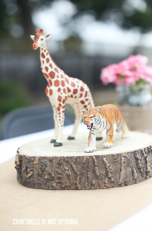 girly jungle birthday bash || craftiness is not optional