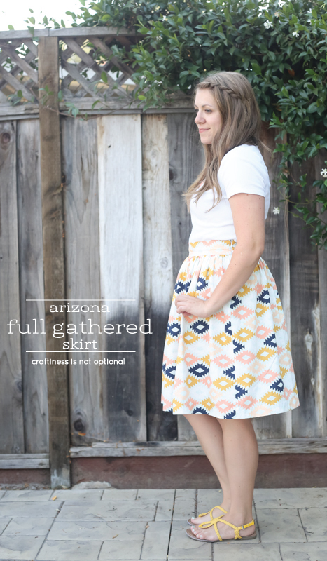 Full deals gathered skirt