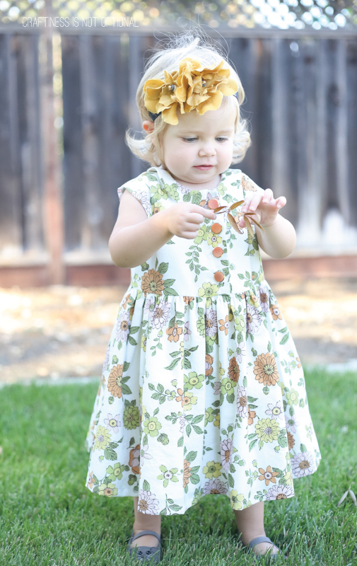 5 and 10 designs dainty floral dress \\ craftiness is not optional