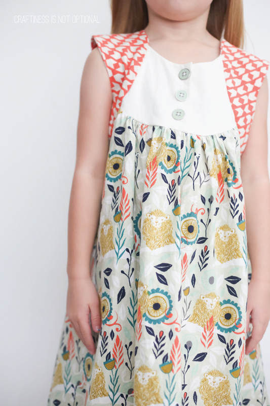 cotton and steel dress \\ craftiness is not optional