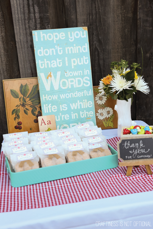 sweet woodland birthday party