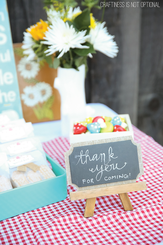 woodland party favors
