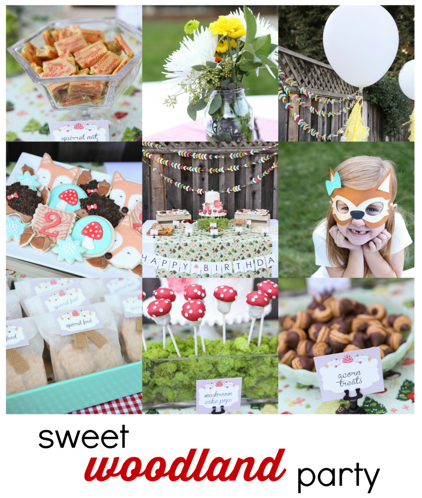 sweet woodland party