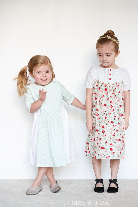 Christmas dresses that coordinate perfectly for the season!