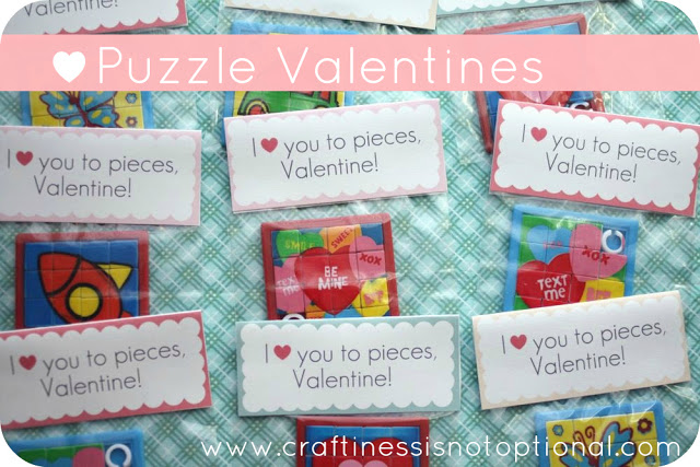 puzzle valentine idea!