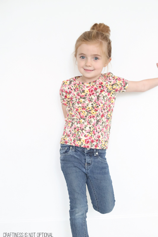 Kids Clothes Week: upcycled knit tees