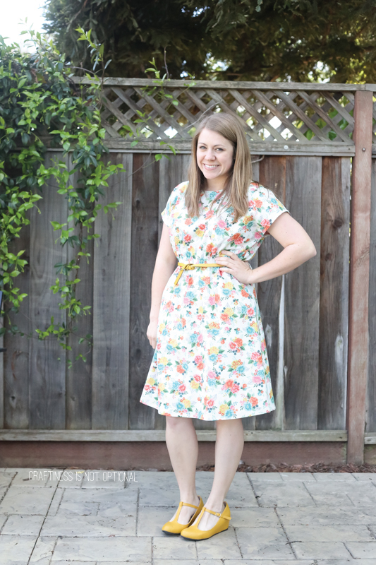 floral staple dress