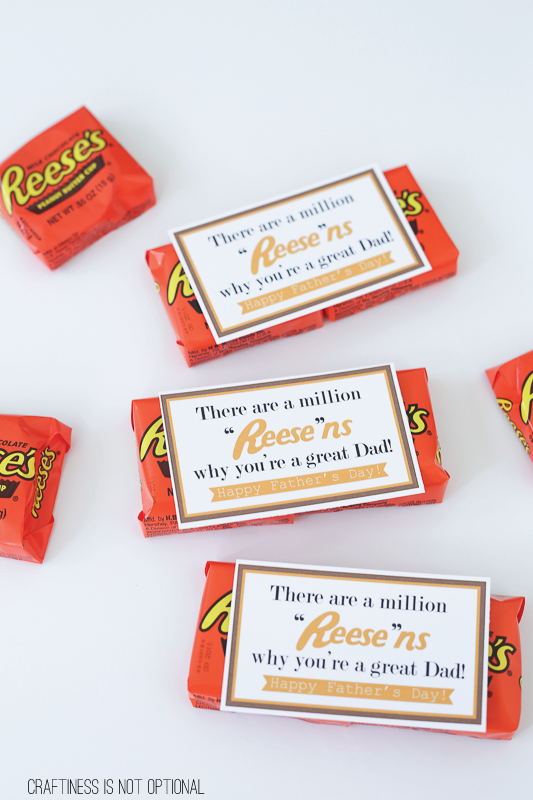 reese's fathers day FREE printable