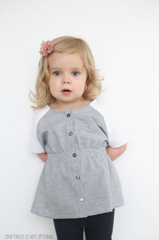 the ressica raglan top and dress pattern!