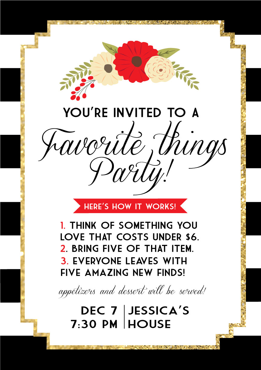 favorite-things-invite