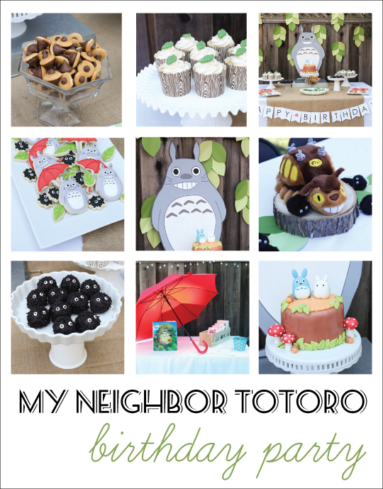 Sadie's My Neighbor Totoro birthday party