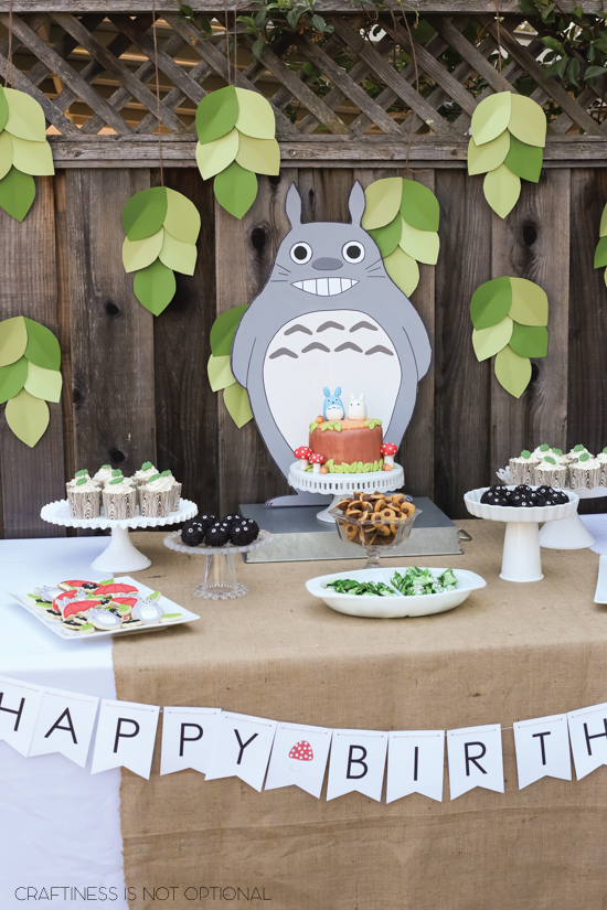 Sadie's My Neighbor Totoro birthday party