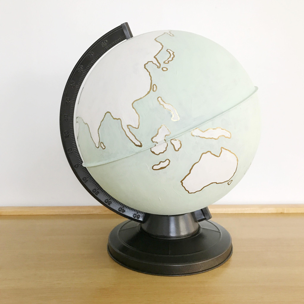 easy globe makeover