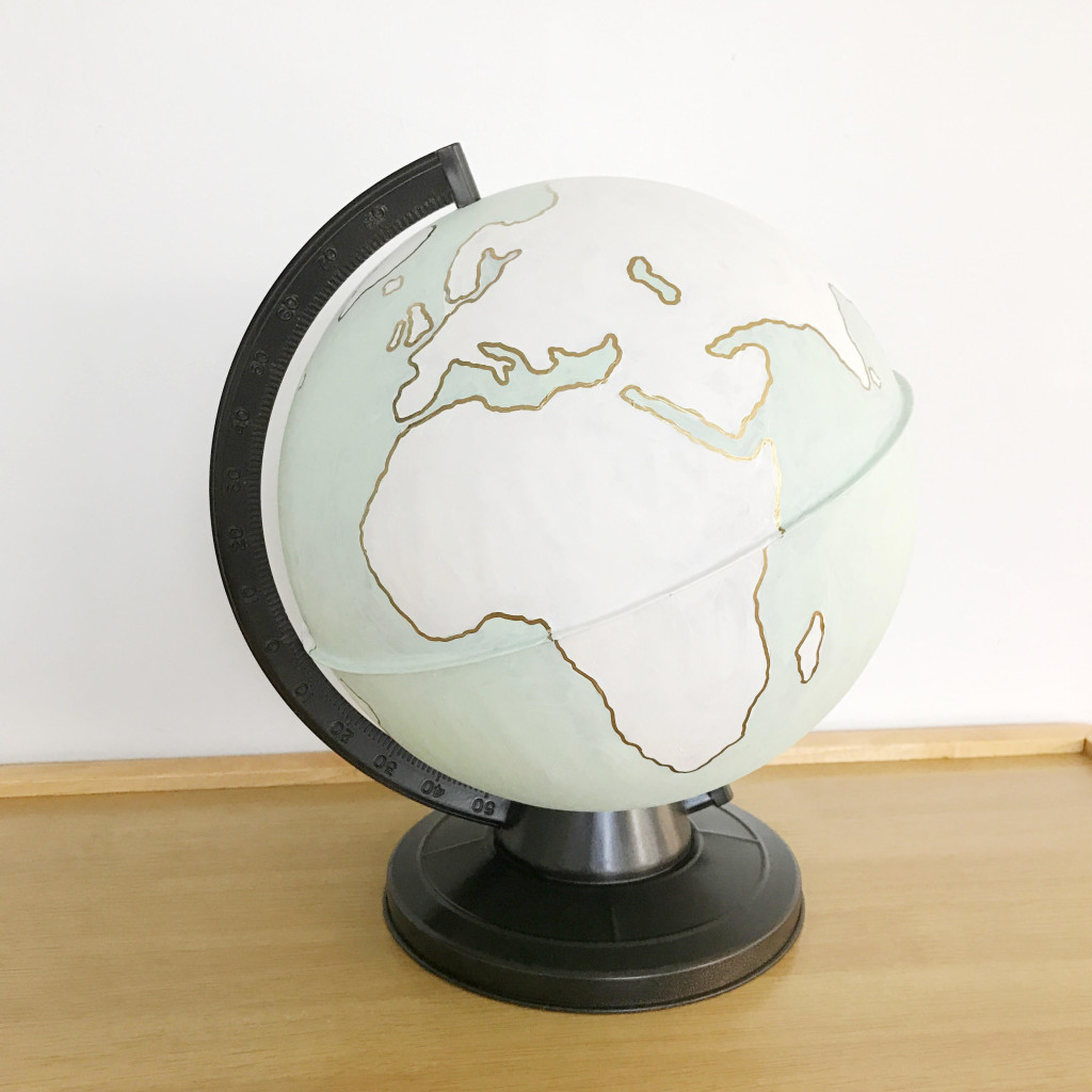 easy globe makeover