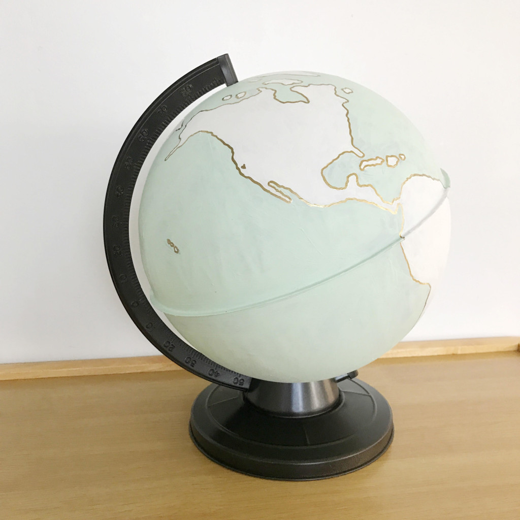 easy globe makeover