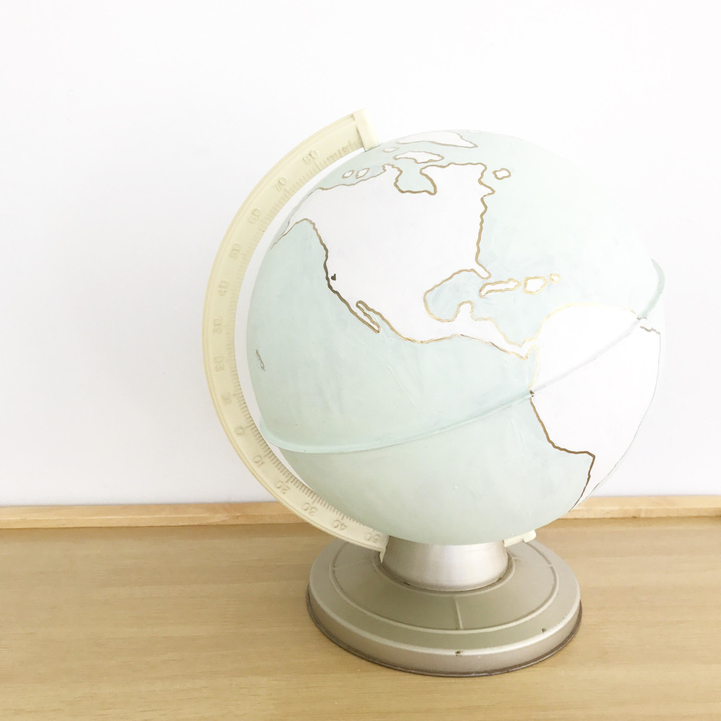 easy globe makeover