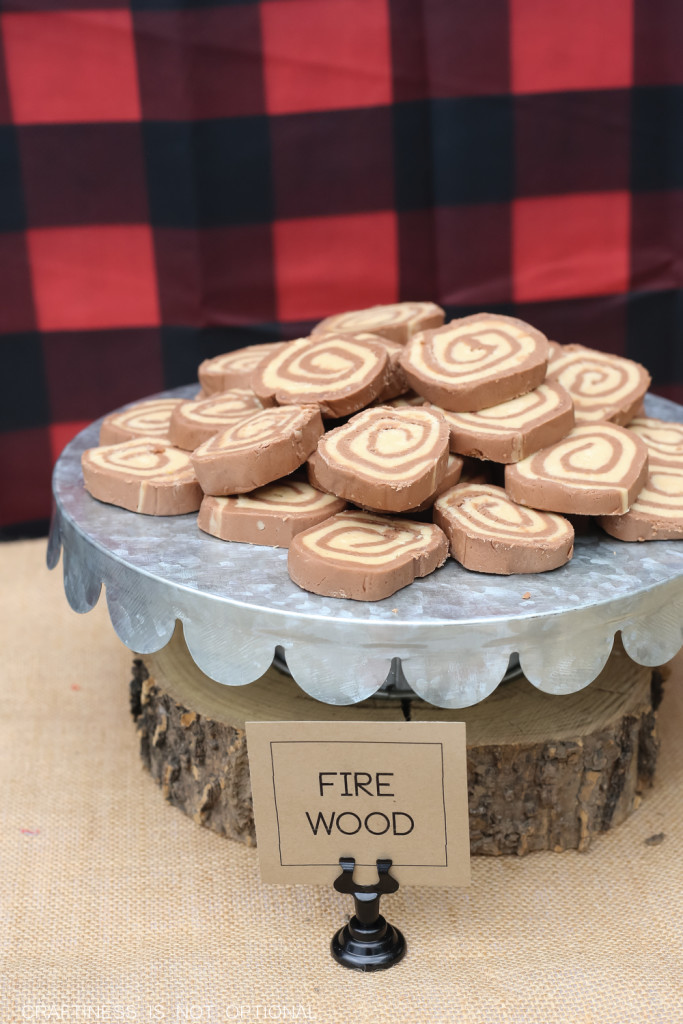 a lumberJACK first birthday party