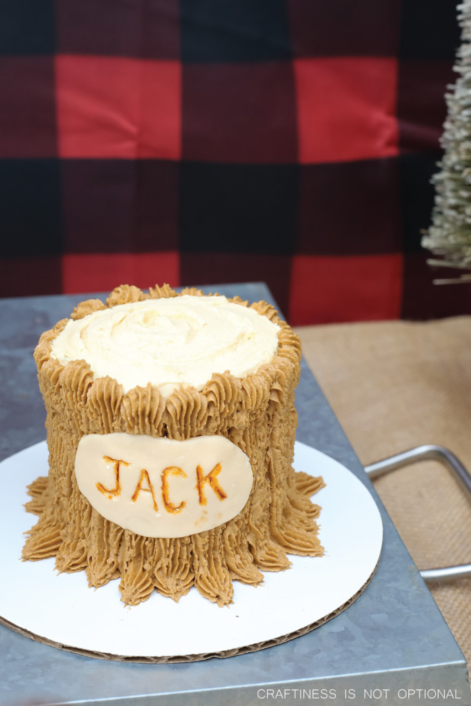 a lumberJACK first birthday party