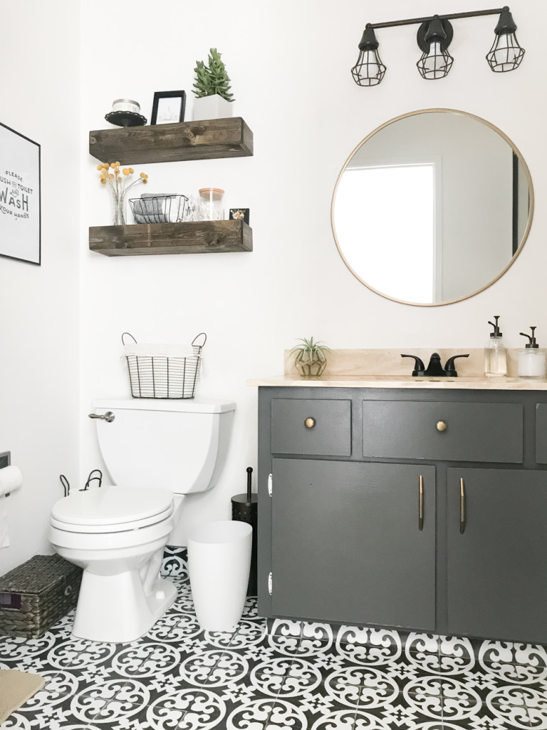 master bathroom makeover