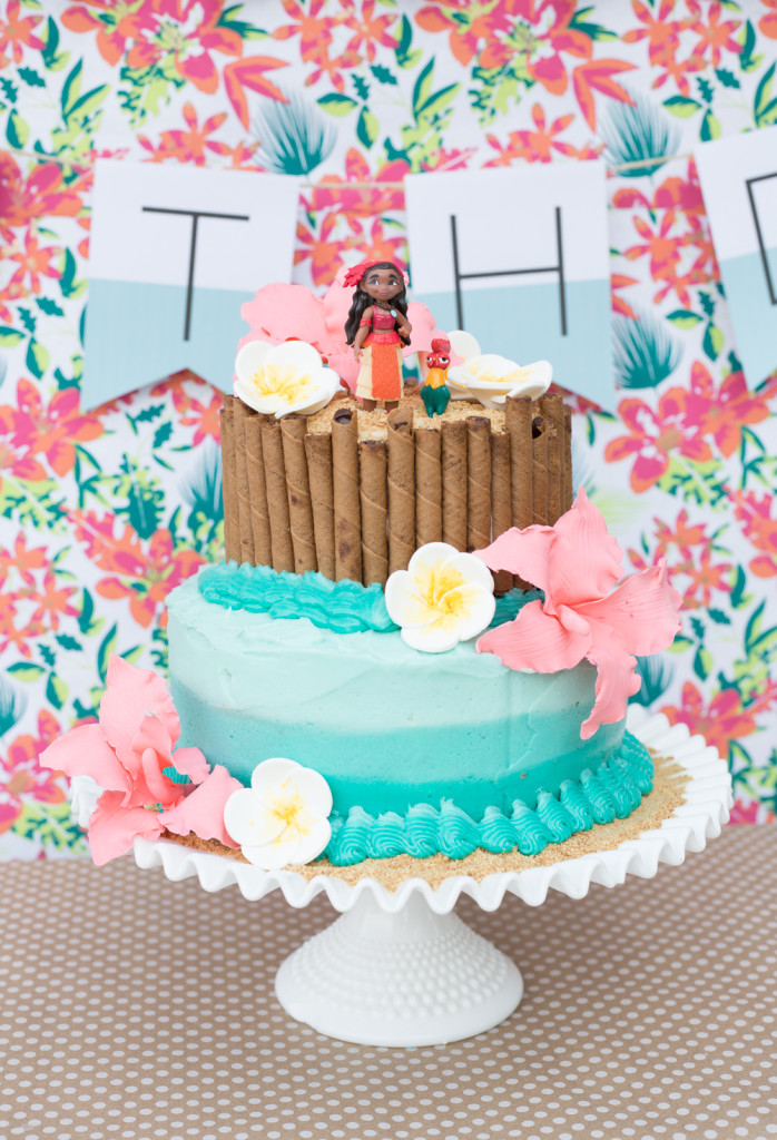 MOANA themed birthday party