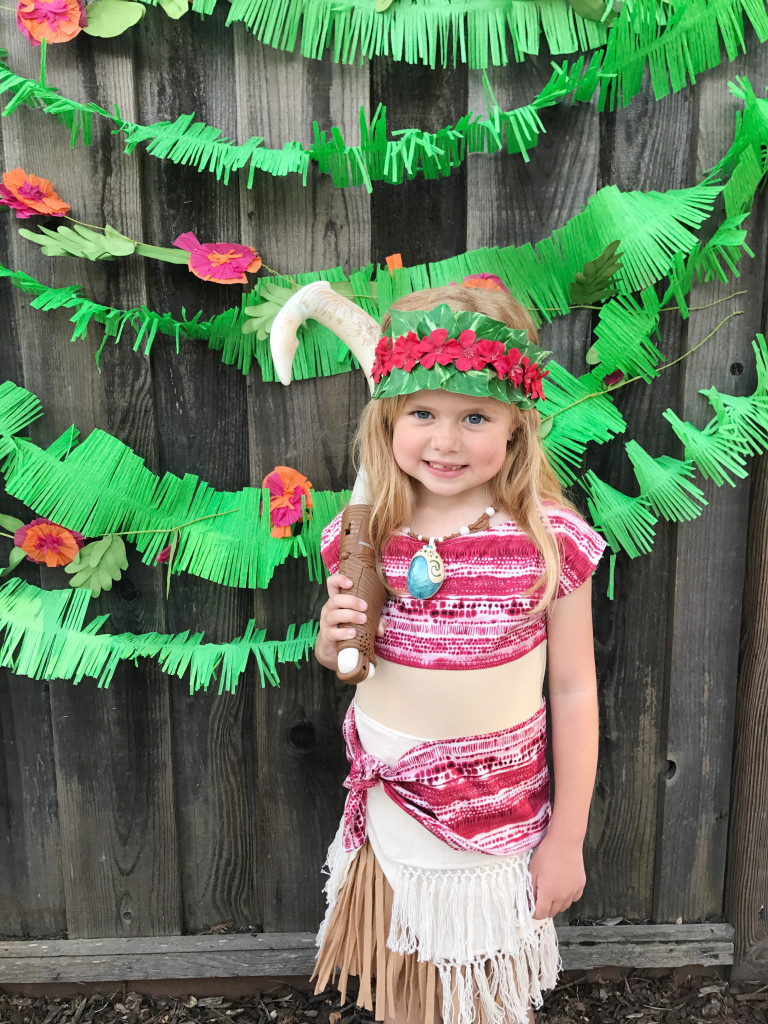 MOANA themed birthday party