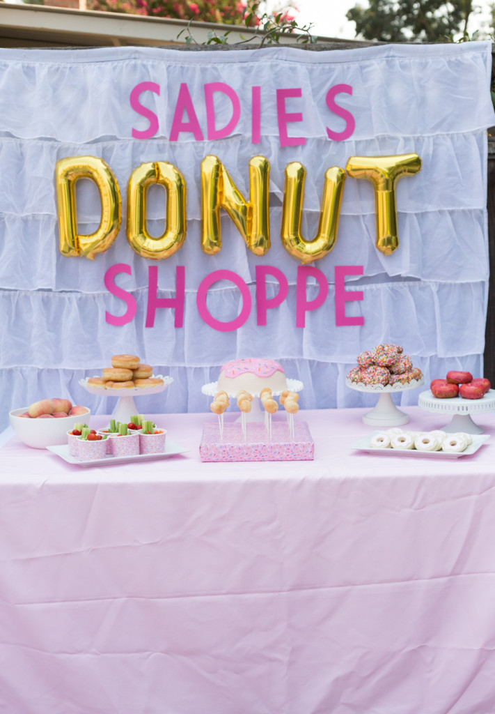 easy and cute donut party