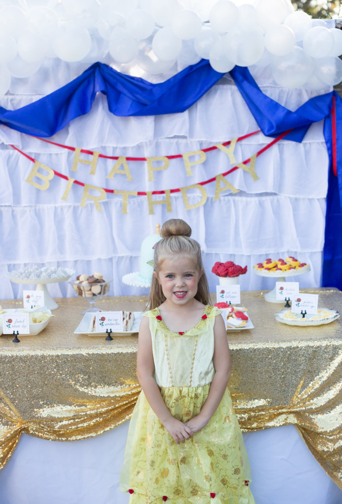 beauty and the beast birthday party