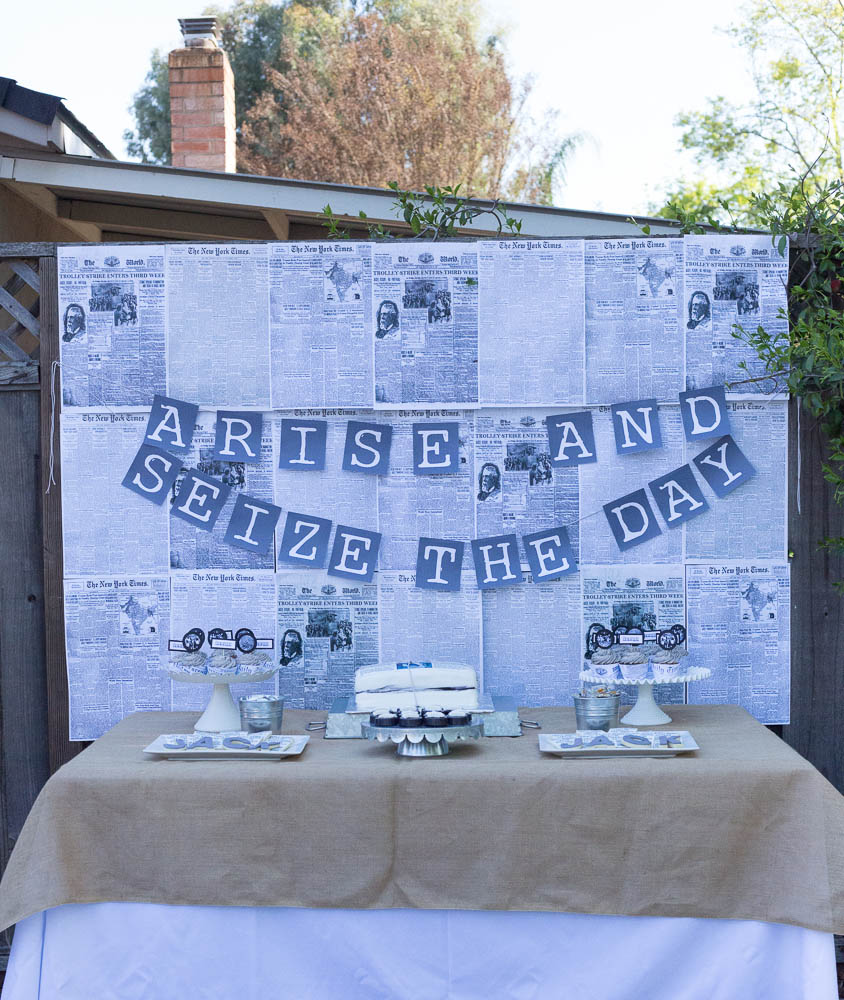 Jack's Newsies Party – Craftiness Is Not Optional