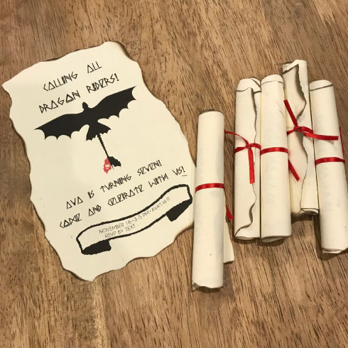 Harry Potter Dragon Party Favors